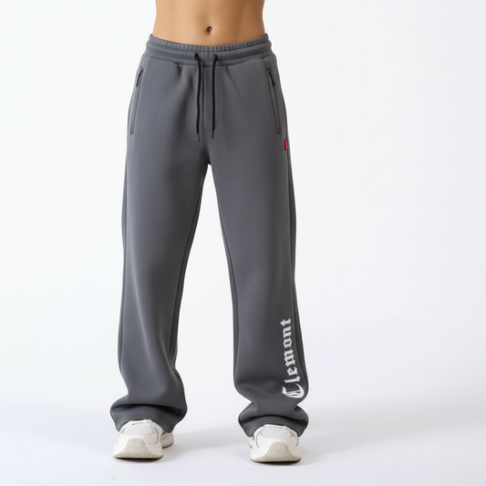 Embroidered Pocket Sweatpants